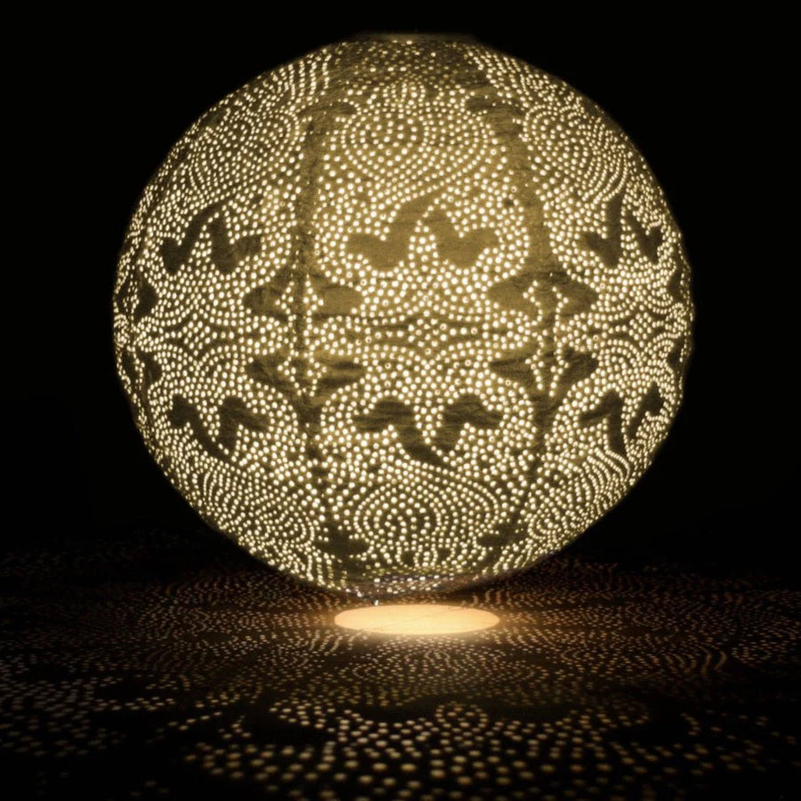 Lightstyle London- Solar Lantern, Gold Globe