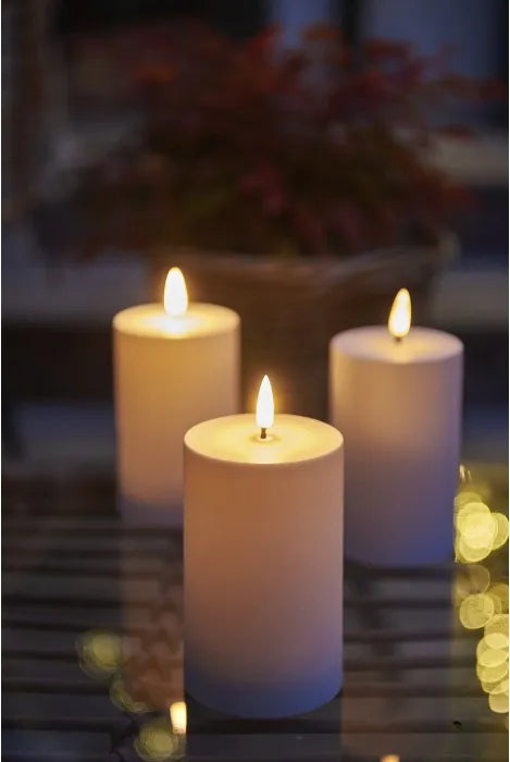 Lightstyle London- Outdoor Pillar Candles/ Set of 2