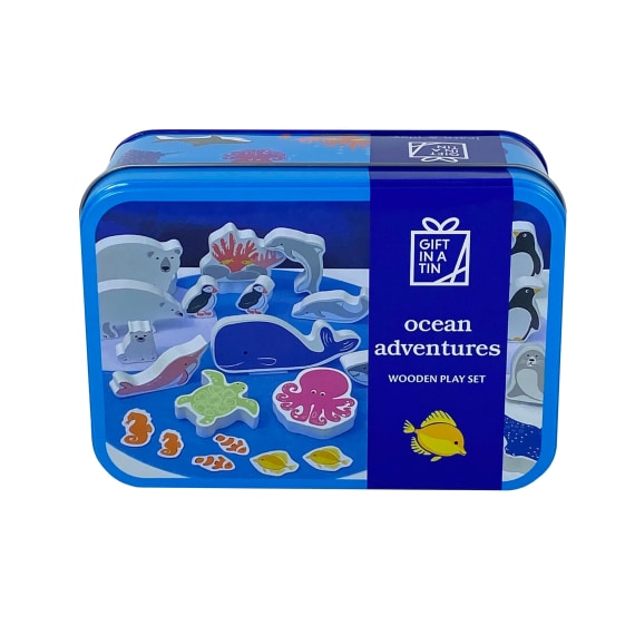 Apples to Pears Ocean Adventures in a tin