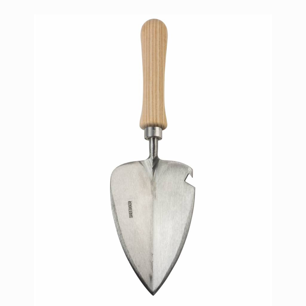 Sneeboer & Zn - Transplanting Trowel with Bottle Opener, Ash Handle