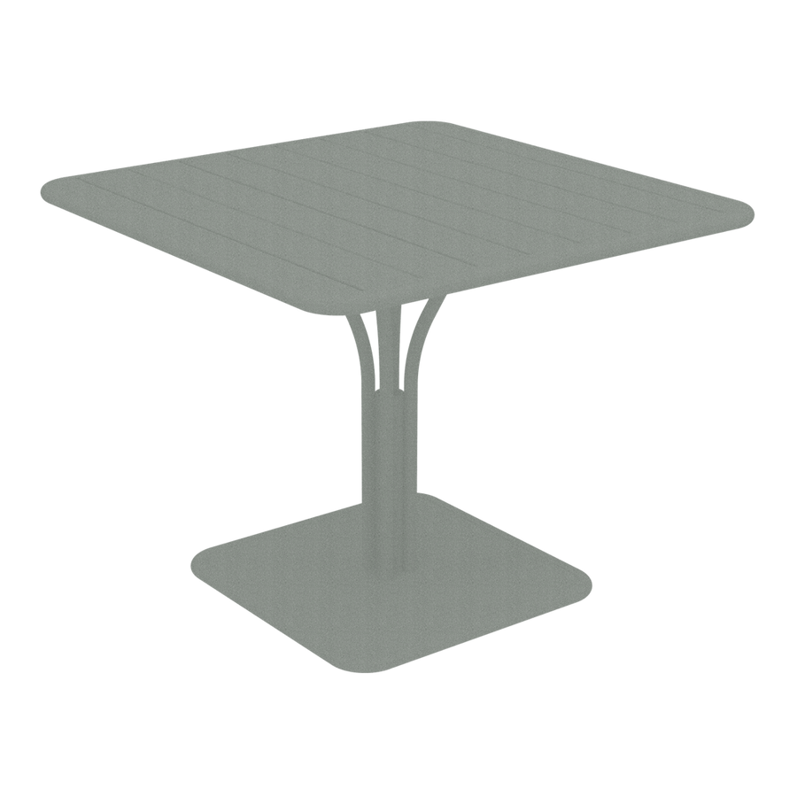Luxembourg Pedestal Table 80 x 80