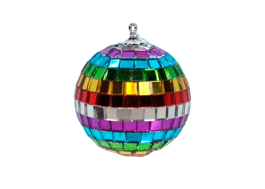 Rainbow Mirror Ball - 60mm .