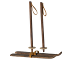 Maileg - Ski and Ski poles, Big sister & Big brother