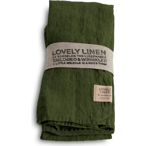 Lovely Linen- Napkin/ Jeep Green 45x45cm