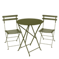 Fermob -  Bistro Set in Pesto - 60cm Table and 2 Chairs
