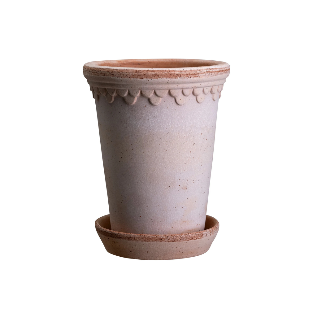 Bergs Potter -  Copenhagen Raw Rosa (Tall) - 18cm Dia Pot