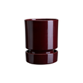 Bergs Potter - Hoff Glazed Burgundy - 14cm Dia Pot