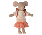 Maileg - Tricycle Mouse, Big Sister / Coral