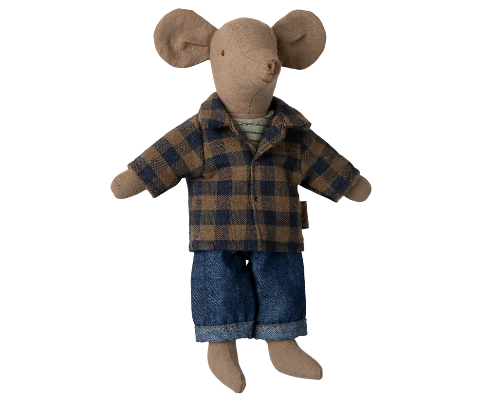 Maileg - Dad mouse / Light Brown