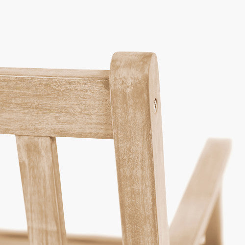 Pacific - Cambridge Light Teak Outdoor 3 Seater Bench