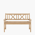 Pacific - Cambridge Light Teak Outdoor 3 Seater Bench
