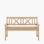 Pacific - Cambridge Light Teak Outdoor 3 Seater Bench