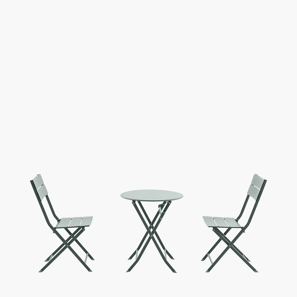 Pacific - Outdoor Bistro Set Moss Green
