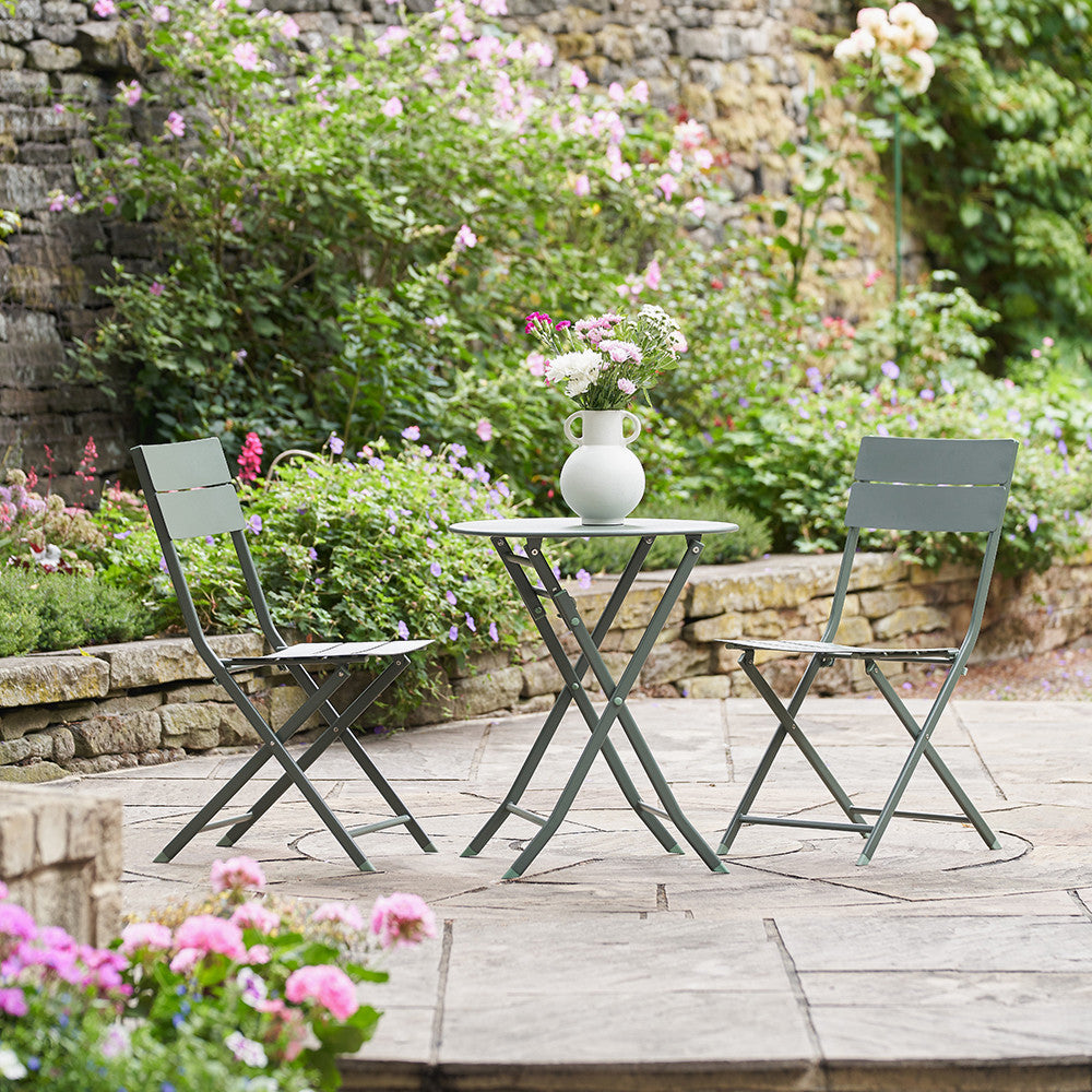 Pacific - Outdoor Bistro Set Moss Green