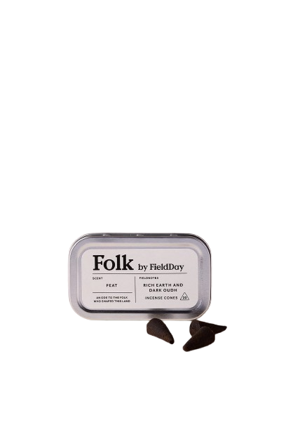 Field Day - Folk Incense Cone / Peat