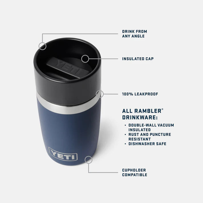 Yeti - Rambler 8 oz Travel Bottle | Olive + King Crab