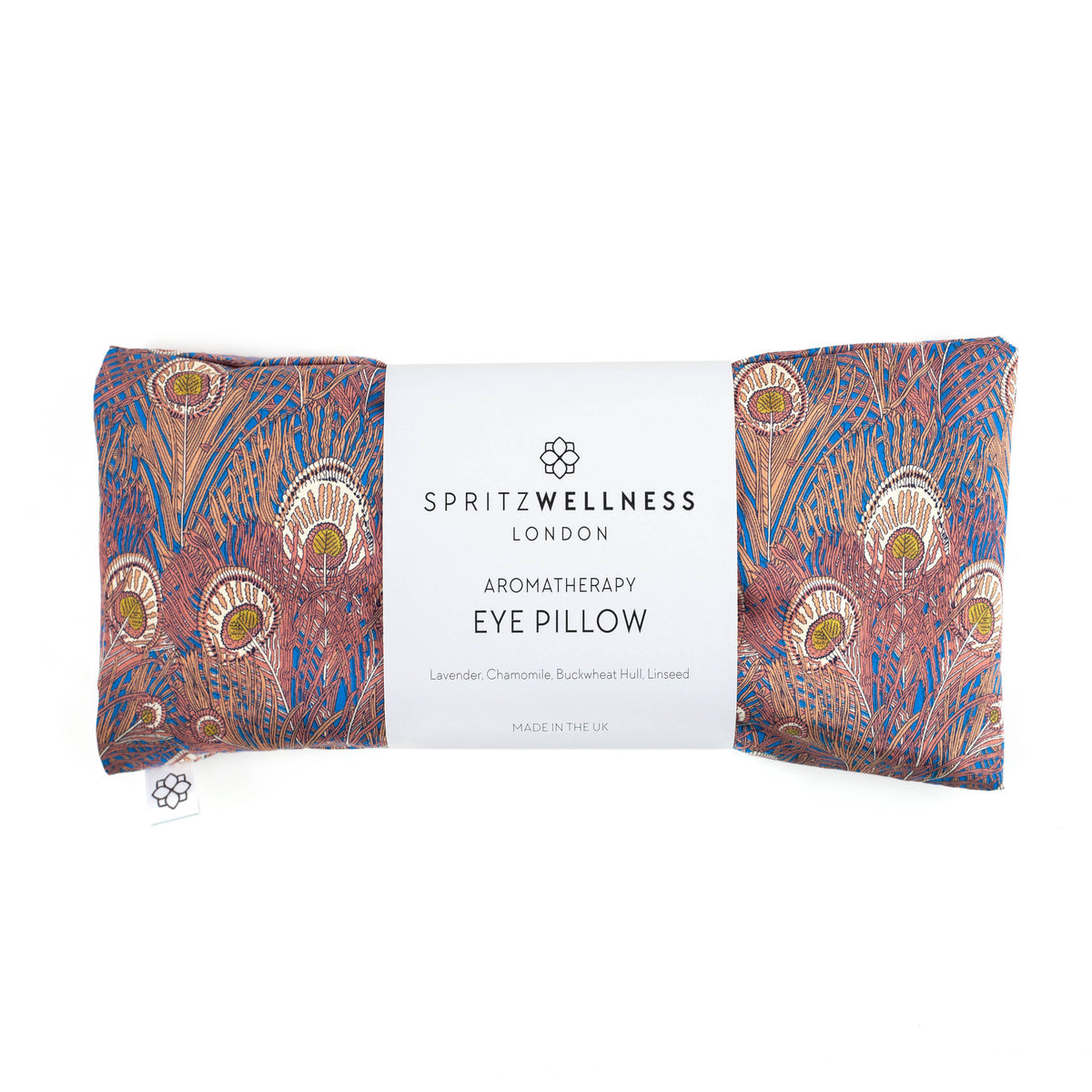 Spritz Wellness - Aromatherapy Liberty Print Eye Pillow - Hera Brown