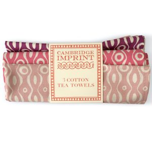 Cambridge Imprint- Three Tea Towels/Persephone