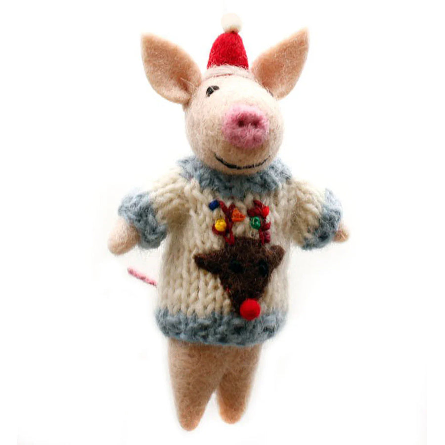 Amica- Piglet in Christmas Jumper