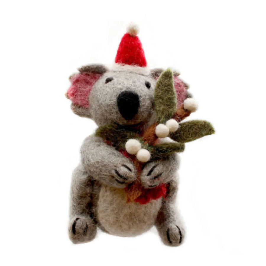 Amica- Koala with Mistletoe Sprig