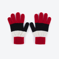 Miss PomPom - Black & White Wool Gloves