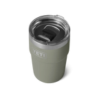 Yeti - Rambler 16 oz Stackable Cup / Pampa Green