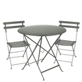 Fermob -  Bistro Set in Rosemary - 77cm Table and 2 Chairs