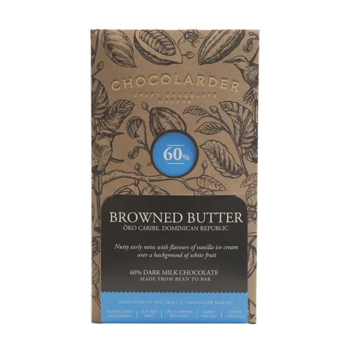 Chocolarder - 60% Browned Butter Dark Milk Chocolate Bar