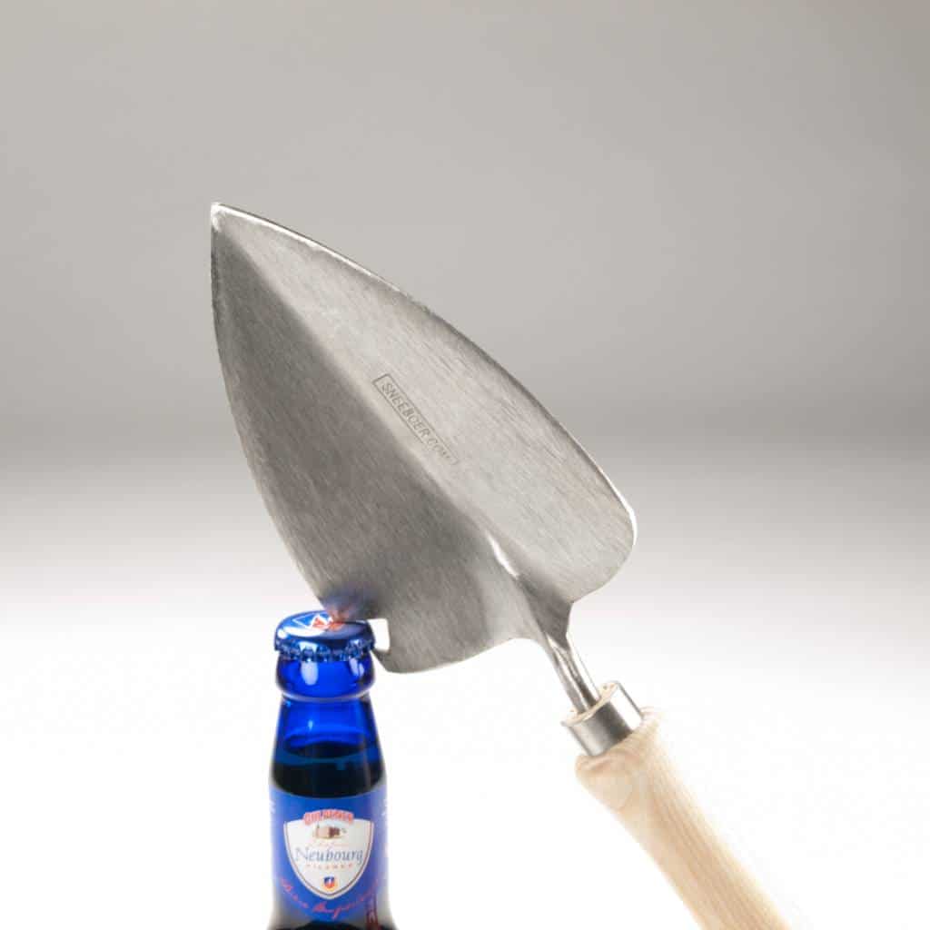 Sneeboer & Zn - Transplanting Trowel with Bottle Opener, Ash Handle