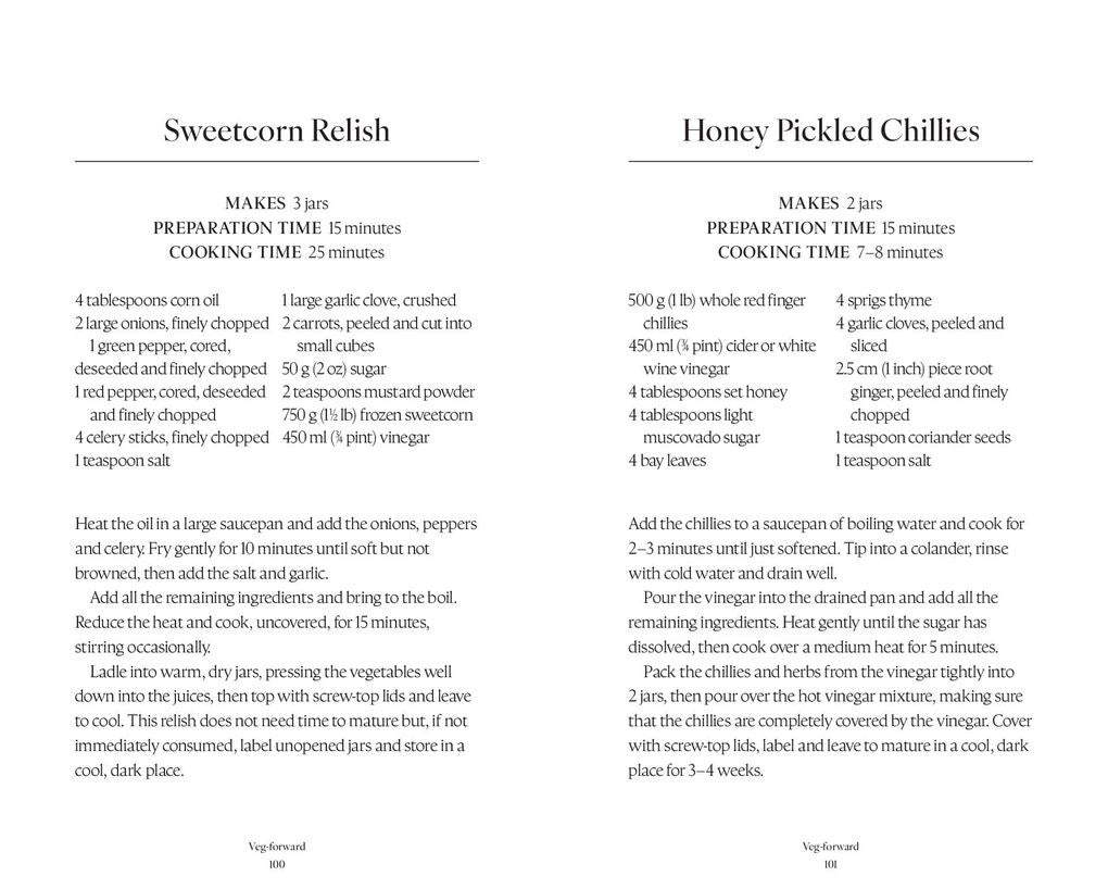 Recipes for Pickling & Preserving