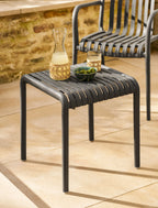 Garden Trading - Edgeworth Armchairs & Side Table Set / Carbon