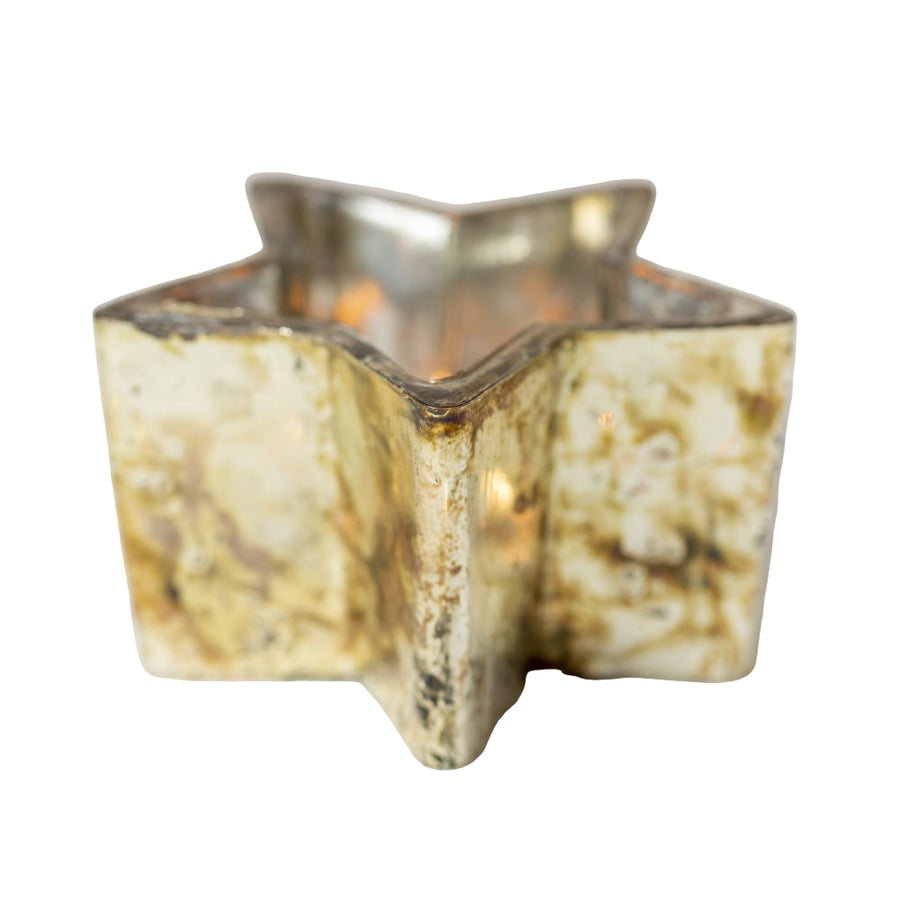 Grand Illusions - Starry Night T-Light Copper/Silver