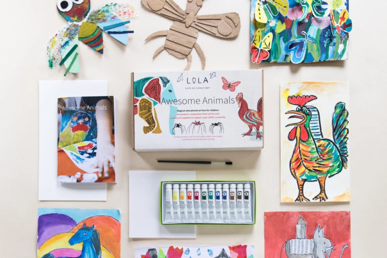 LoLA- Awesome Animals Art Box