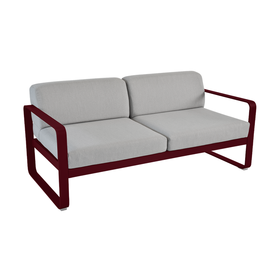 Bellevie 2 Seater Sofa - Flannel Grey Cushions