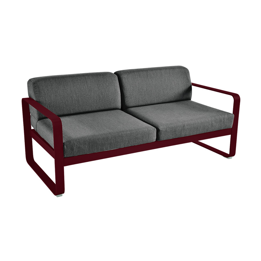 Bellevie 2 Seater Sofa - Graphite Grey Cushions