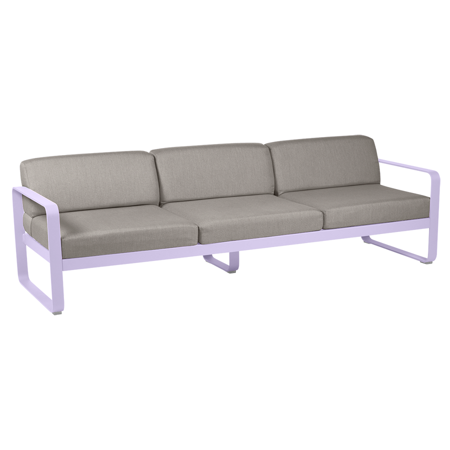 Bellevie 3 Seater Sofa - Grey Taupe Cushions