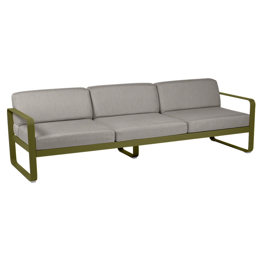 Bellevie 3 Seater Sofa - Grey Taupe Cushions