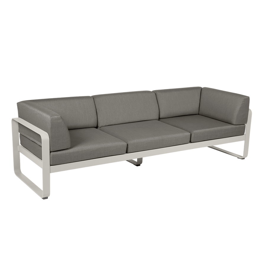 Bellevie 3 Seater Club Sofa - Grey Taupe Cushions