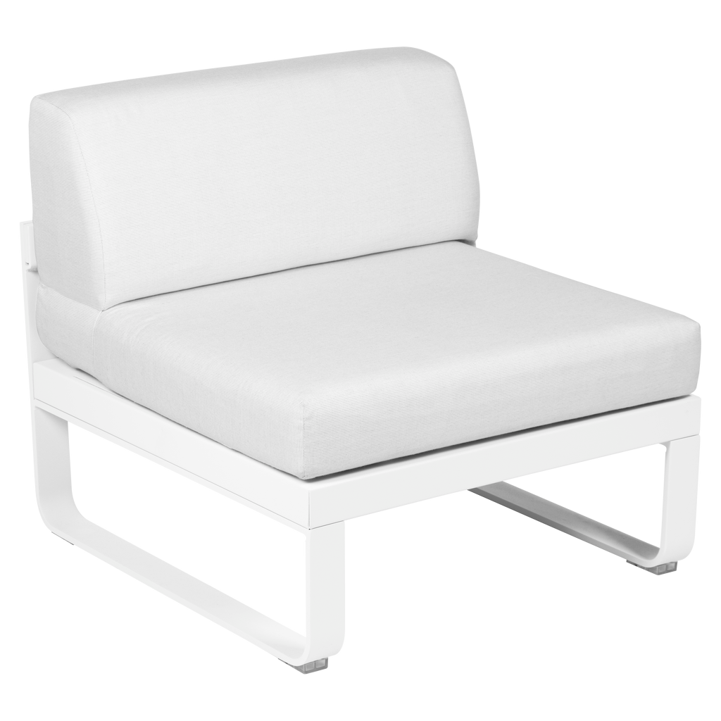 Fermob- Bellevie 1 Seater Central Module - Off White Cushions