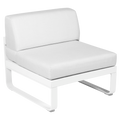 Fermob- Bellevie 1 Seater Central Module - Off White Cushions