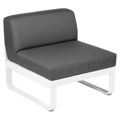 Fermob- Bellevie 1 Seater Central Module - Graphite Grey Cushions