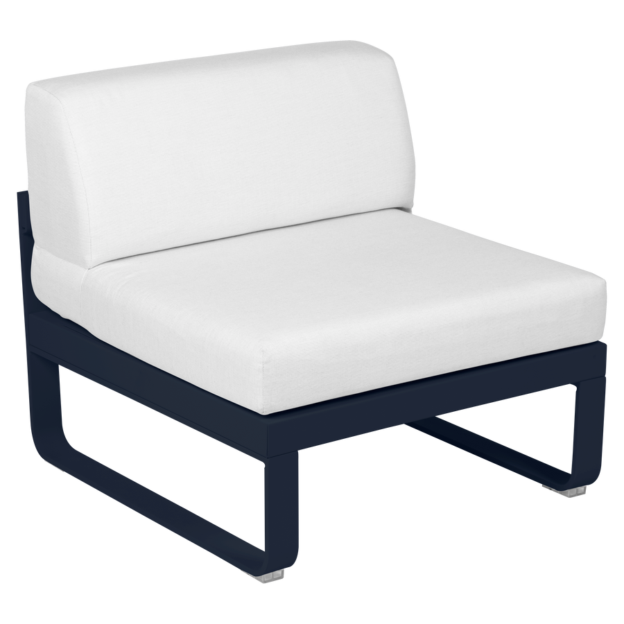 Fermob- Bellevie 1 Seater Central Module - Off White Cushions