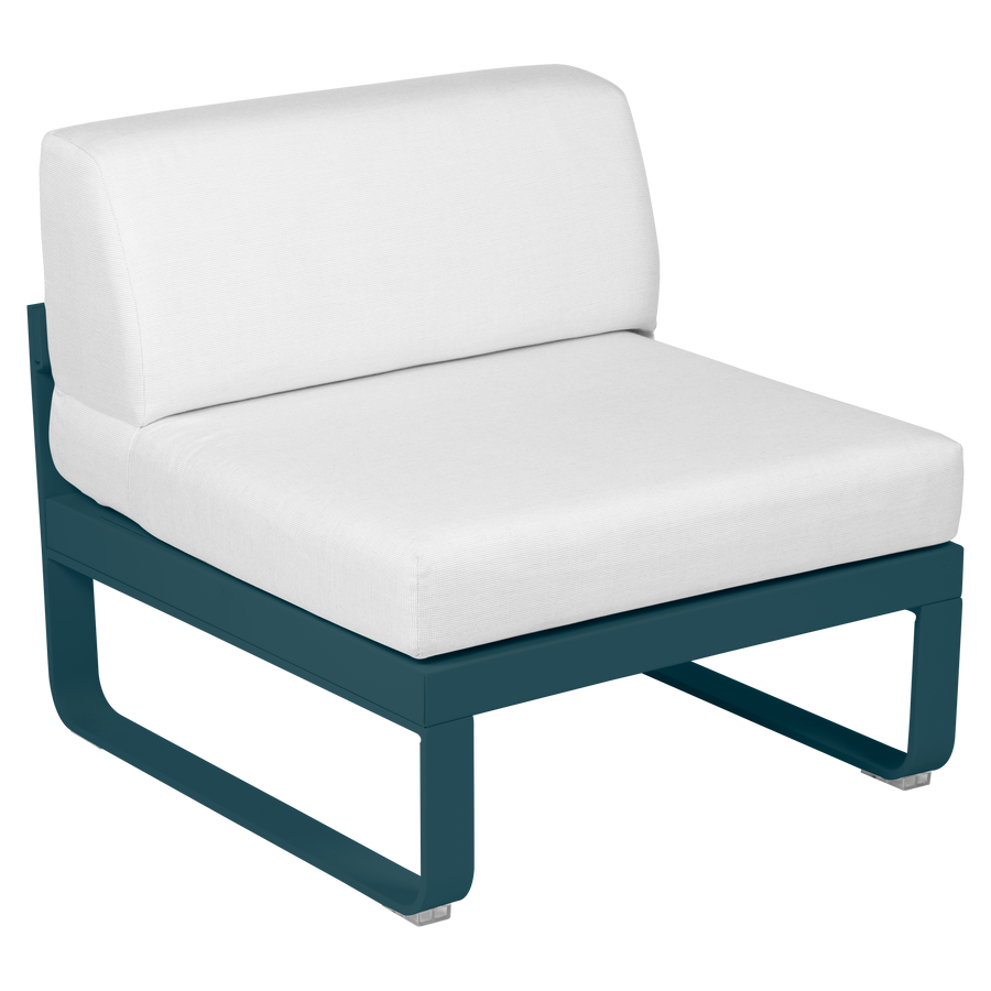 Fermob- Bellevie 1 Seater Central Module - Off White Cushions