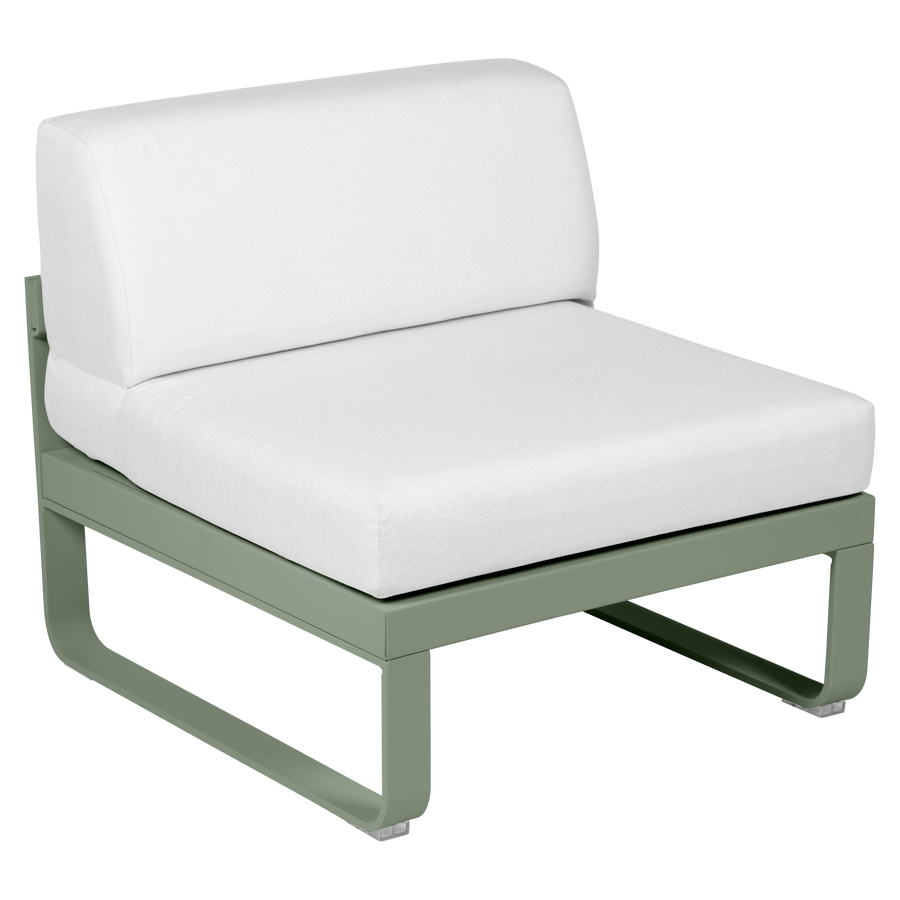 Fermob- Bellevie 1 Seater Central Module - Off White Cushions