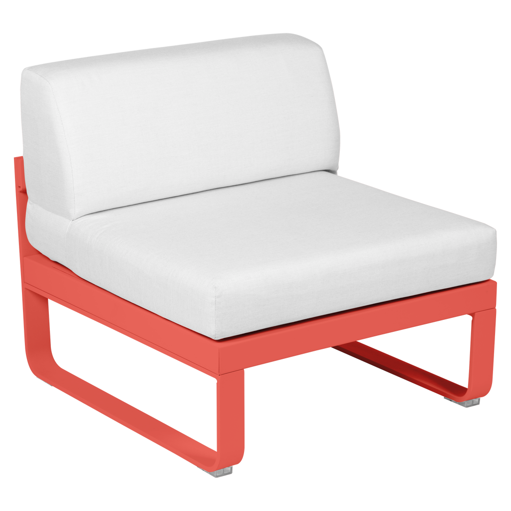 Fermob- Bellevie 1 Seater Central Module - Off White Cushions