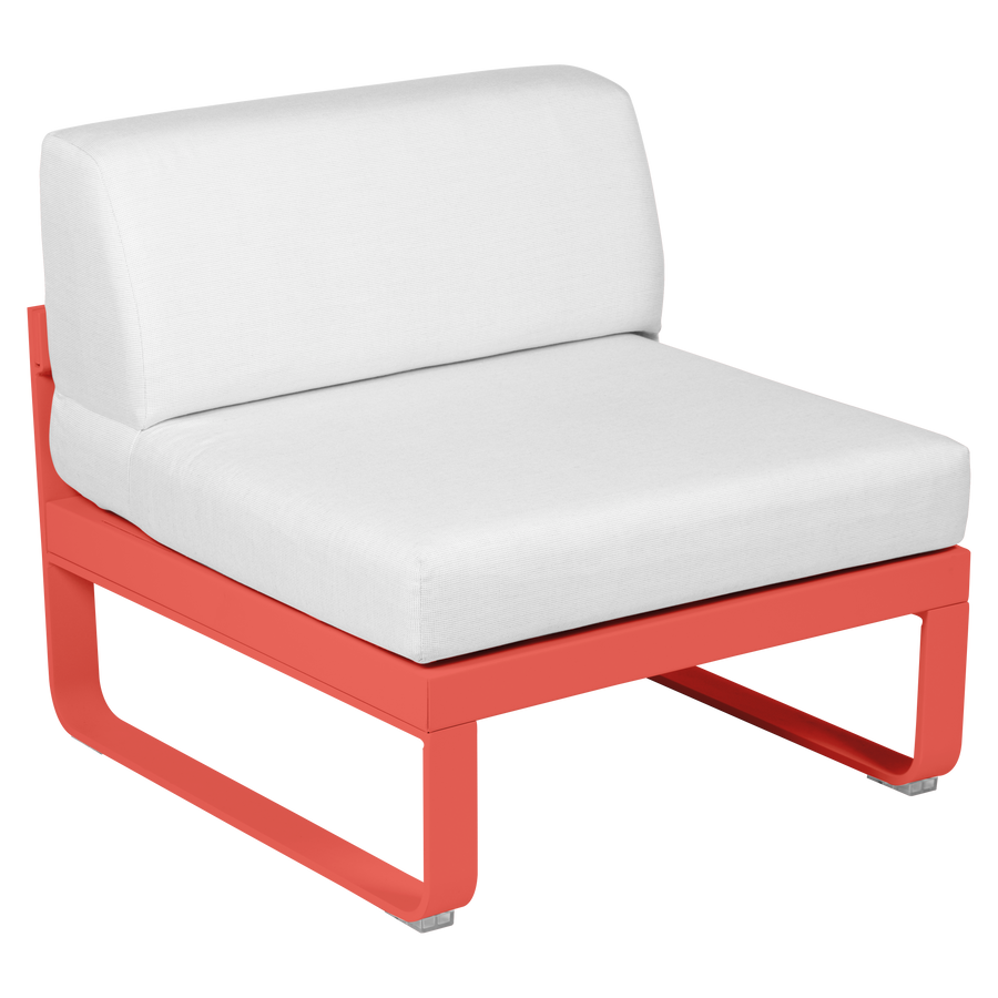 Fermob- Bellevie 1 Seater Central Module - Off White Cushions