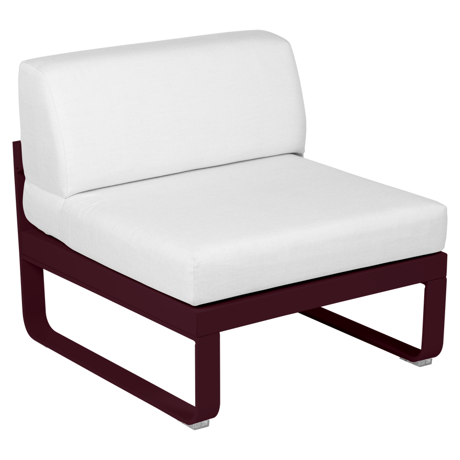 Fermob- Bellevie 1 Seater Central Module - Off White Cushions
