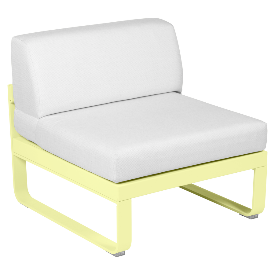 Fermob- Bellevie 1 Seater Central Module - Off White Cushions