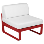 Fermob- Bellevie 1 Seater Central Module - Off White Cushions
