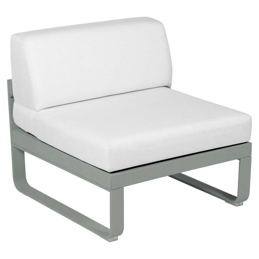 Fermob- Bellevie 1 Seater Central Module - Off White Cushions